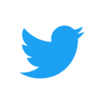 Twitter logo linking to the network Twitter page